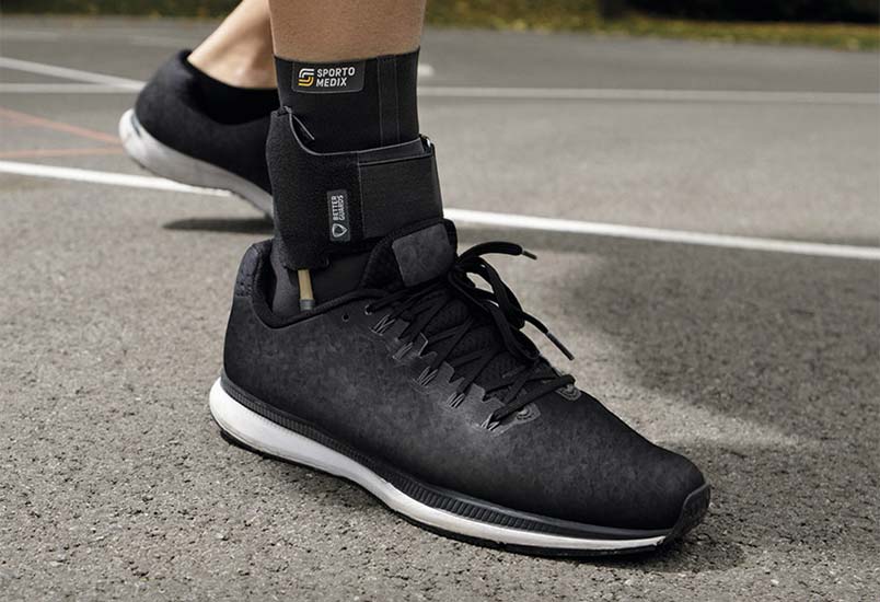 Innovative Sprunggelenkbandage bei Baenderriss