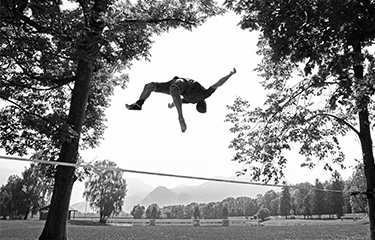 Leidenschaft Slackline