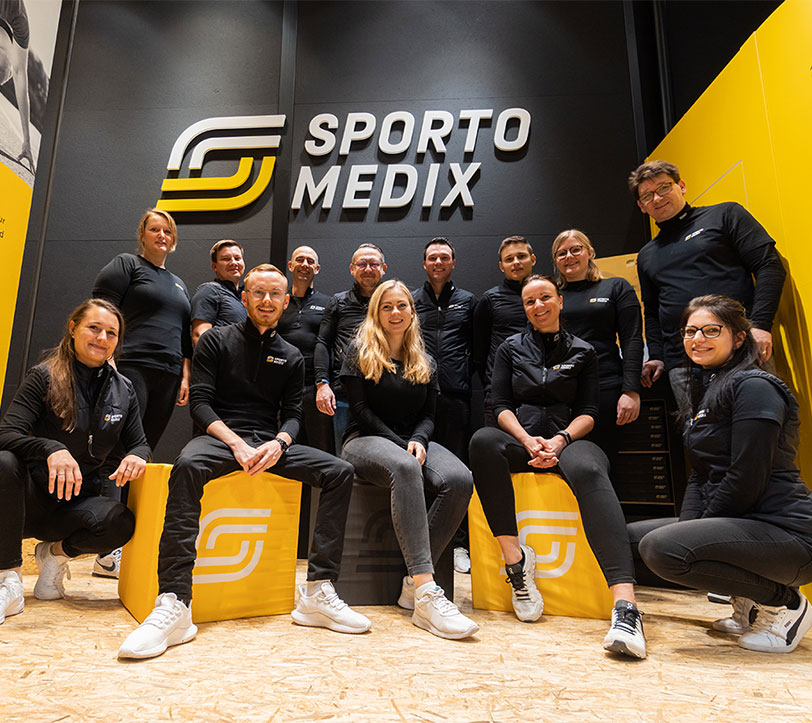 Das Team von Sportomedix