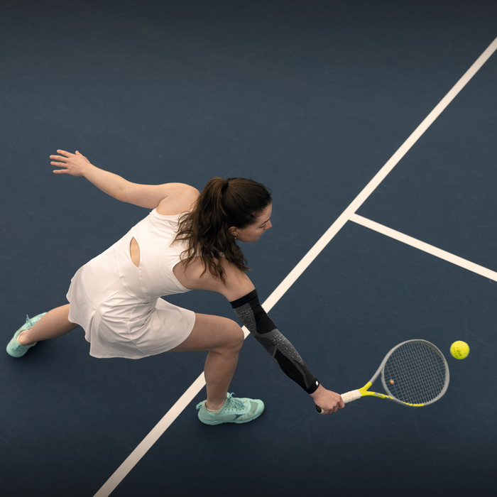 Sprunggelenkbandage beim Tennis